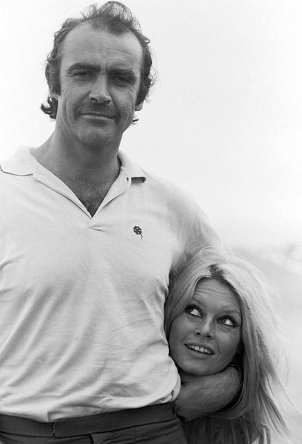 Como han cambiado: Sean Connery y Brigitte Bardot