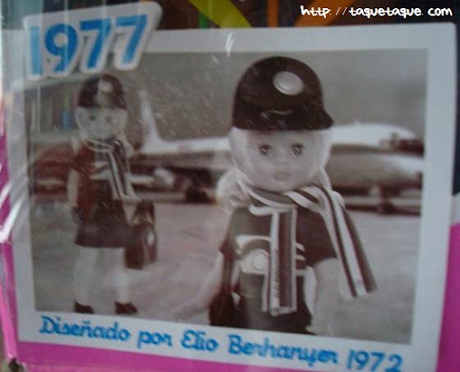 nancys azafatas de ayer y de hoy colección 1977