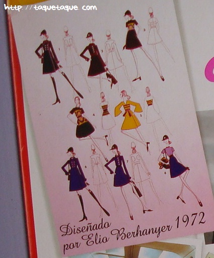 nancys azafatas de ayer y de hoy colección bocetos elio berhanyer