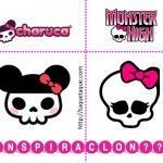 Logo Charuca y Logo Monster High