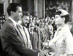 roman holiday vacaciones en roma gregory peck audrey hepburn princess ann recepcion oficial