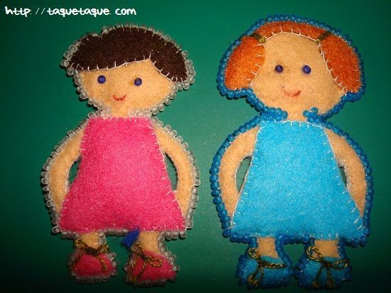 Broches (prototipos) para «Dos Marías»