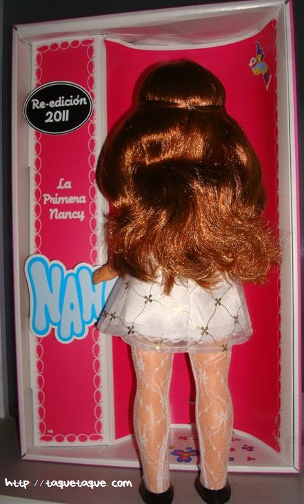 nancys de coleccion la primera nancy 1968 vista posterior de la muñeca