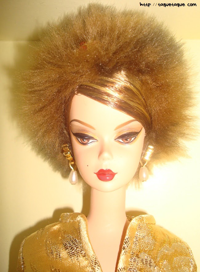 Barbie Silkstone Je ne sais quoi: cabeza y busto de la muñeca