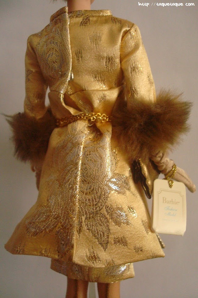 Barbie Silkstone Je ne sais quoi: vista posterior del traje