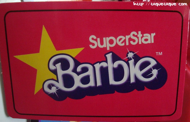 mi Babie Favorita 1977 - Barbie Superstar: logotipo