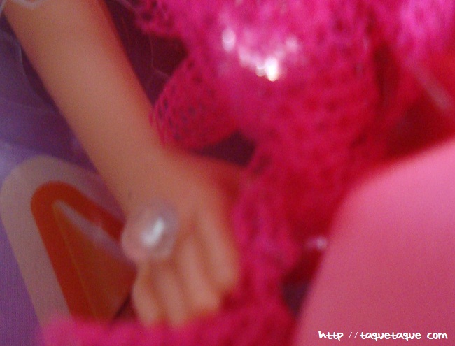 mi Babie Favorita 1977 - Barbie Superstar: detalle del anillo