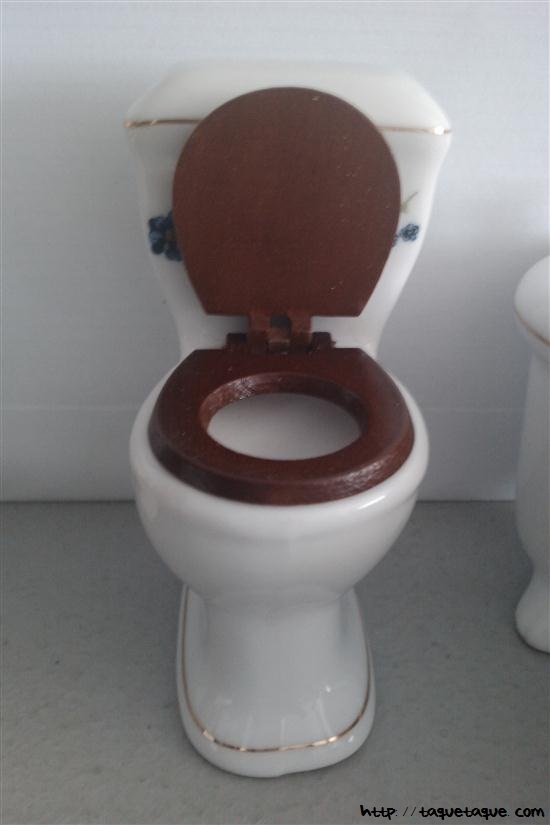 Baño para casas de muñecas escala 1:12