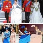 prince William and Kate Middleton Disney Cartoon wedding