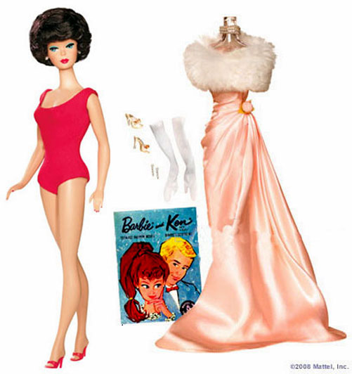 Barbie 1962 Barbies de coleccion mi Barbie favorita