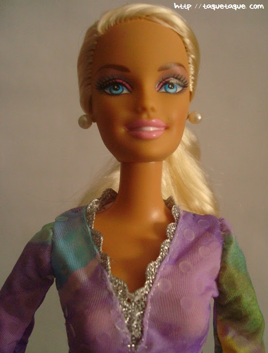 Diseños OOAK DIY by Taque-Taque para Barbie Fashionista: detalle del busto