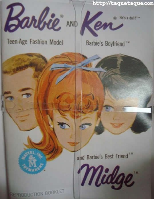 mi Barbie Favorita de 1963: Barbie and Her Wig Wardrobe
