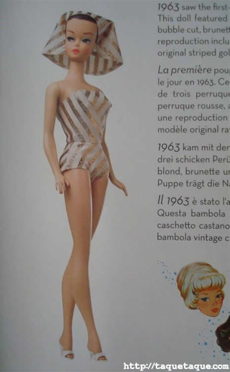 mi Barbie Favorita de 1963: Barbie and Her Wig Wardrobe
