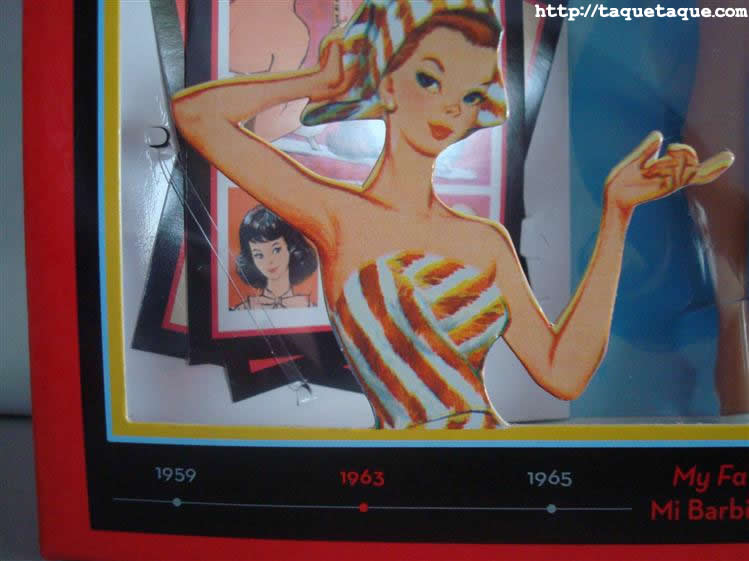 mi Barbie Favorita de 1963: Barbie and Her Wig Wardrobe
