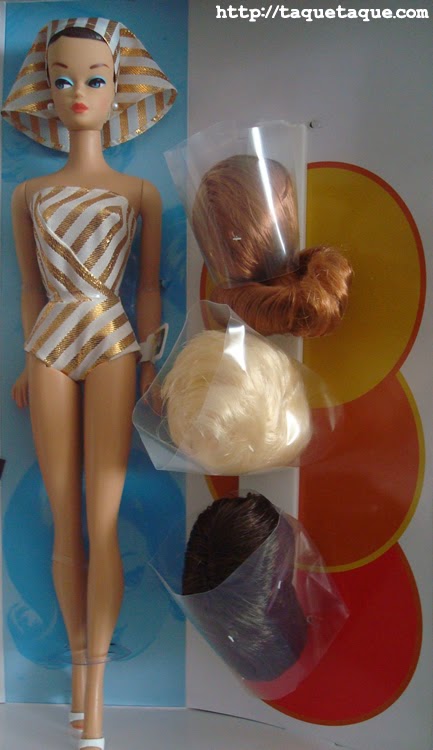 mi Barbie Favorita de 1963: Barbie and Her Wig Wardrobe