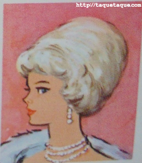 mi Barbie Favorita de 1963: Barbie and Her Wig Wardrobe