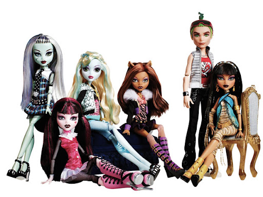 Estas son las primeras Monster High en salir a la venta