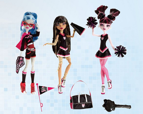 Asustadoras - Draculaura, Cleo y Ghoulia