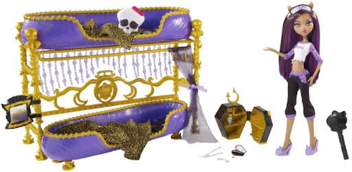 Dead Tired: Clawdeen Wolf y su cama (una litera)