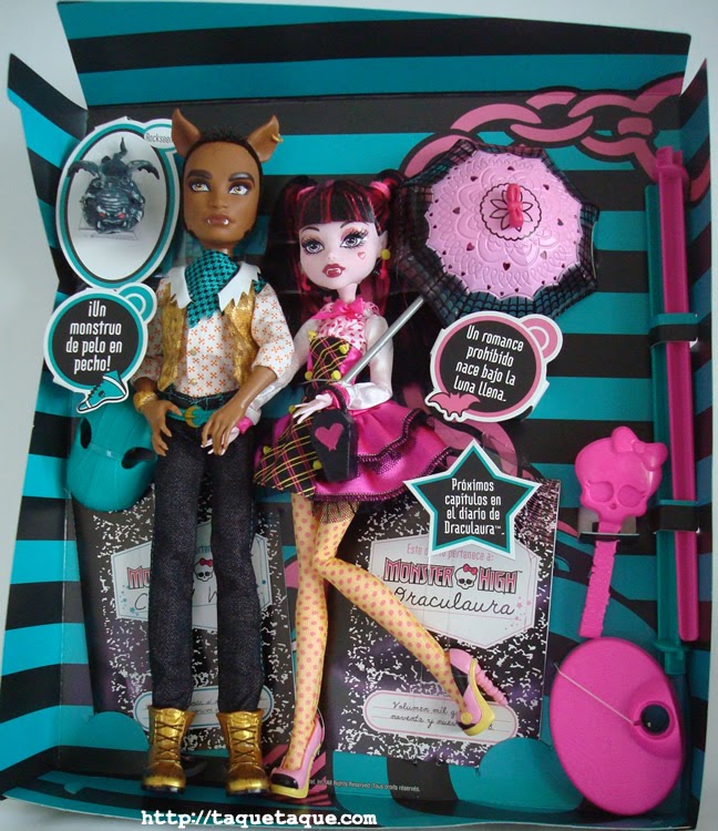 Monster High - Draculaura y Clawd Wolf