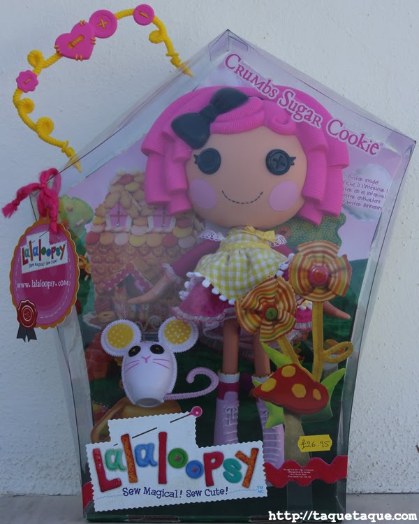 mi Lalaloopsy Crumbs Sugar Cookie; fotos de la caja mi Lalaloopsy Crumbs Sugar Cookie; fotos de la caja