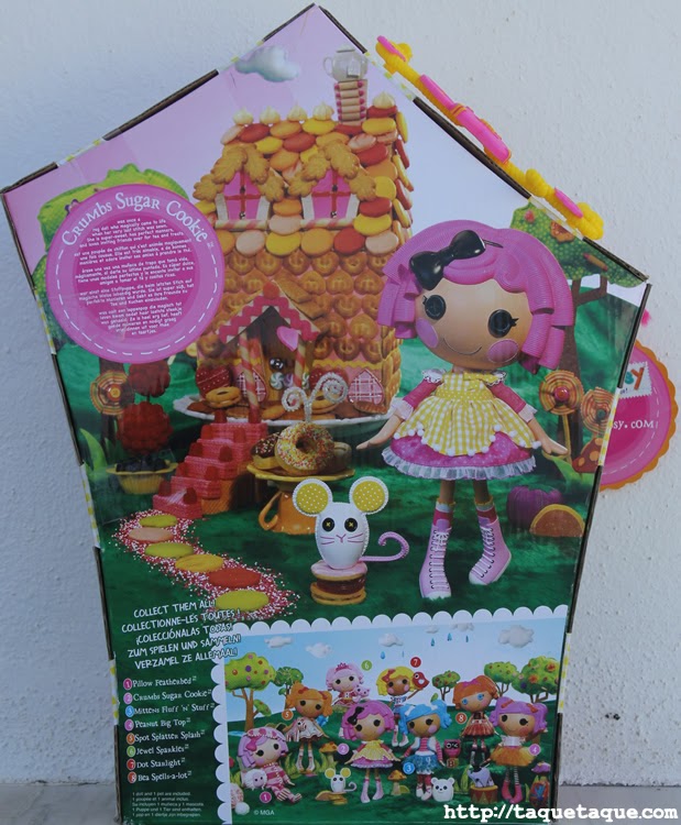 mi Lalaloopsy Crumbs Sugar Cookie; fotos de la caja mi Lalaloopsy Crumbs Sugar Cookie; fotos de la caja