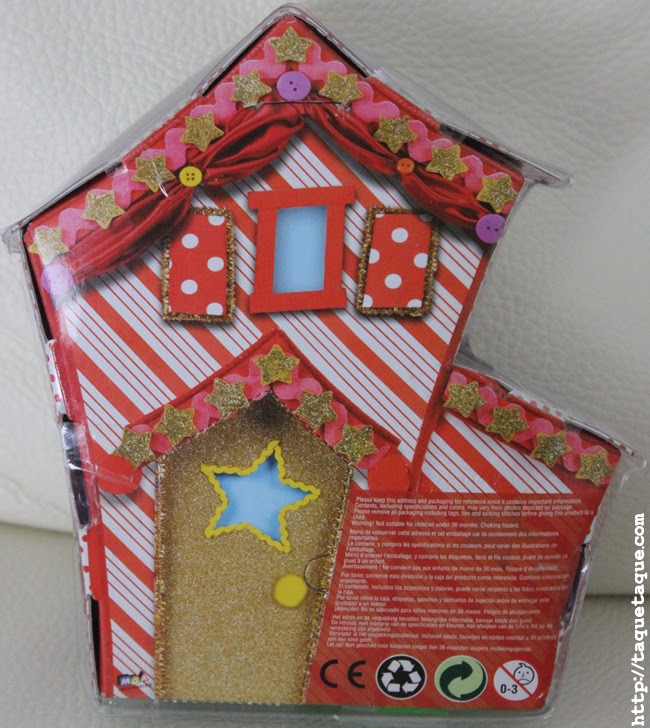 vista trasera de la caja de mini Lalaloopsy Peanut Big Top vista trasera de la caja de mini Lalaloopsy Peanut Big Top