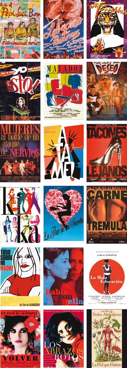 Películas dirigidas por Pedro Almodóvar Películas dirigidas por Pedro Almodóvar
