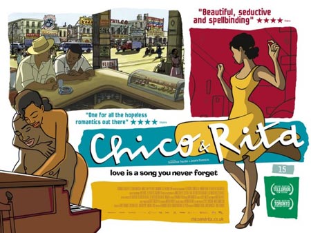 Chico y Rita - Fernando Trueba y Javier Mariscal Chico y Rita - película de dibujos animados, dirigida por Fernando Trueba, con dibujos de Javier Mariscal