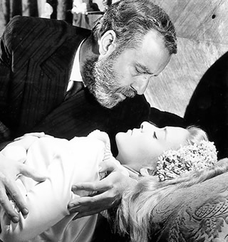 Fernando Rey en Viridiana, de Buñuel Fernando Rey en Viridiana, de Buñuel