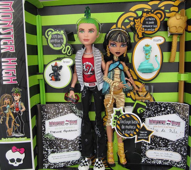 Monster High - Cleo de Nile y Deuce Gorgon