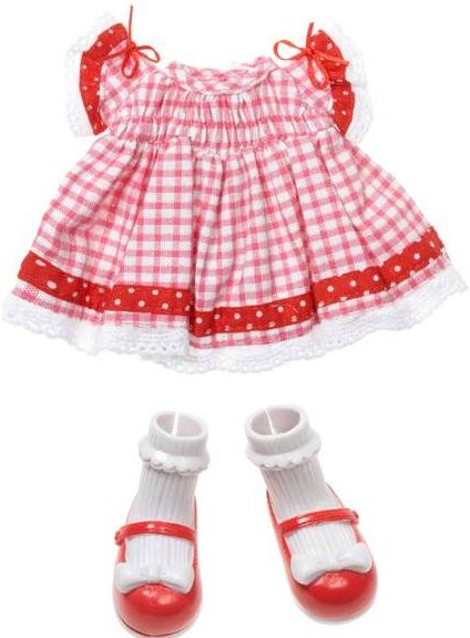 vestido rojo para cualquier Lalaloopsy vestido rojo para cualquier Lalaloopsy