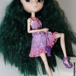 Pullip Saras con el vestido de Artsy (Barbie Fashionista Swappin Styles) y los complementos de Cutie Hollywood Divas (Barbie Fashionista Swappin Styles)