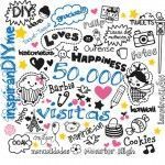 inspiránDIYme ha superado hoy las cincuenta mil visitas. ¡¡¡Muchísimas gracias!!!