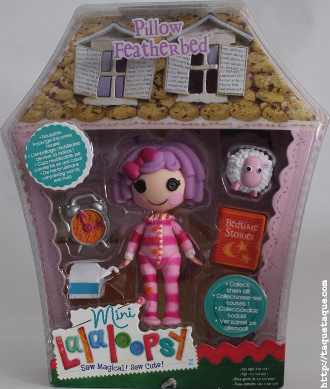 mini Lalaloopsy Pillow Featherbed en su caja