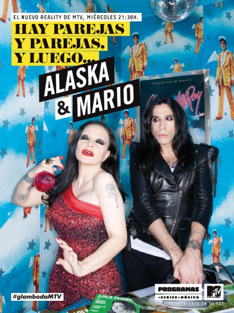 Alaska y Mario Vaquerizo en el reality que protagonizan en la MTV Alaska y Mario Vaquerizo en el reality que protagonizan en la MTV