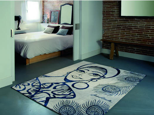 alfombra con un diseño de Jordi Labanda alfombra con un diseño de Jordi Labanda
