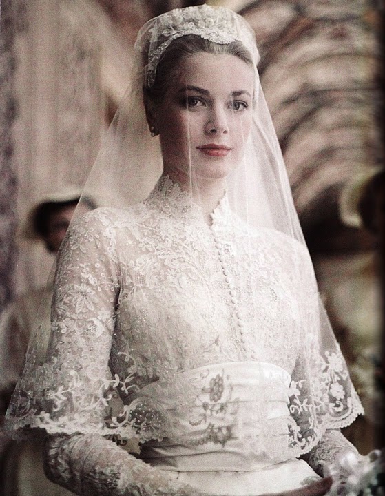 Vestido de novia de SAS la princesa Gracia de Mónaco Vestido de novia de SAS la princesa Gracia de Mónaco