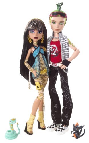 Deuce Gorgon - Monster High Cleo de Nile y Deuce Gorgon - Monster High