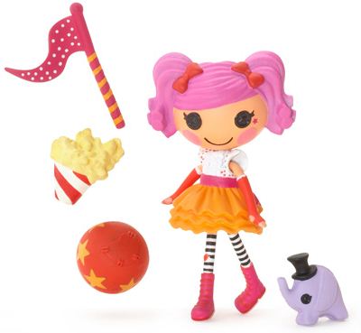 mini Lalaloopsy Peanut Big Top, con su mascota y accesorios