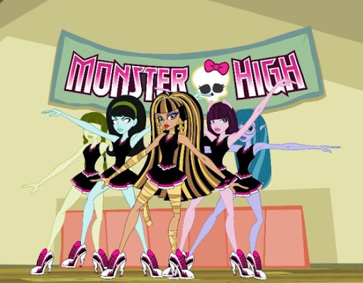 Monster High - Scarah Screams en el equipo de Asustadoras de Cleo de Nile en "New Ghoul at School" Monster High - Scarah Screams en el equipo de Asustadoras de Cleo de Nile en "New Ghoul at School"