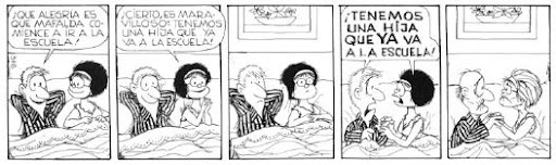 los padres de mafalda se sienten viejos porque mafalda ya va al cole los padres de mafalda se sienten viejos porque mafalda ya va al cole