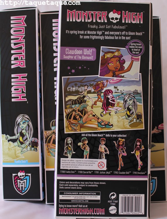 mi Clawdeen Gloom Beach