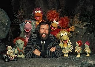 Jim Henson con los protagonistas de "Fraggle Rock", otra serie de éxito en los '80 Jim Henson con los protagonistas de "Fraggle Rock", otra serie de éxito en los '80