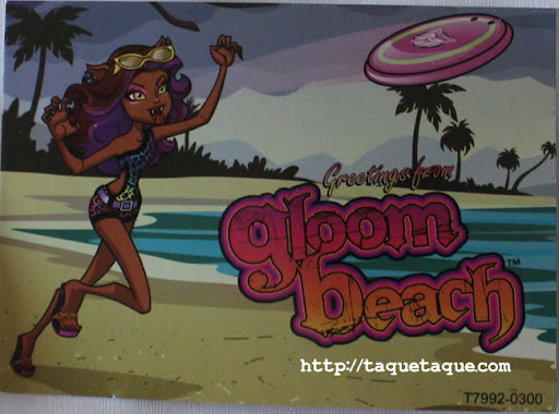 Postal de Clawdeen para su amiga Lagoona Blue