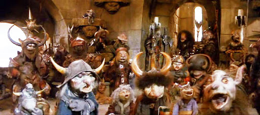Algunas de las criaturas que Henson creó para "Into the Labyrinth" ("Dentro del Laberinto"), película de 1986 en la que Jim Henson contó con George Lucas Algunas de las criaturas que Henson creó para "Into the Labyrinth" ("Dentro del Laberinto"), película de 1986 en la que Jim Henson contó con George Lucas