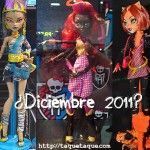 Monster High - Nefera de Nile, Toralei Stripes, y la hija de la Araña (Arachne Jr., Spiderella)