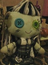 Las Monster High de Sofy: Frankie Stein de peluche Las Monster High de Sofy: Frankie Stein de peluche