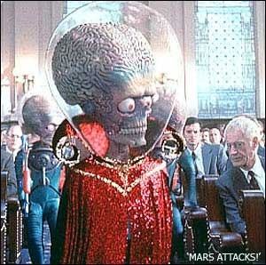 Mars Attacks!, otra de las películas de Tim Burton