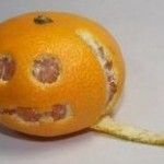 Mandarina de Halloween by Gabriela Giselle Pereyra